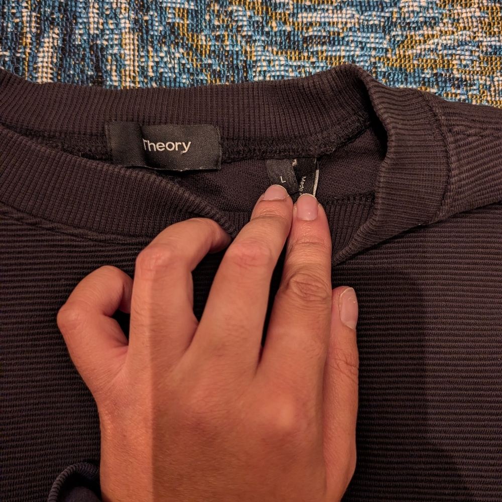 Theory Black Long Sleeve